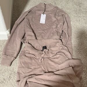 Bobbi Brown Taupe Lounge Set